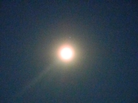 Congiunzione Luna - Saturno, 10 giugno 2014